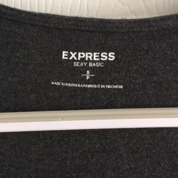 Express Asymmetrical Ruffle Front top - Picture 2 of 4